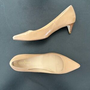 Cole Haan Nike air nude pointed toe pump size 7M, EC